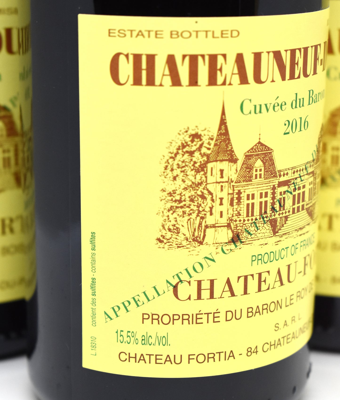 Château-Fortia 2016 - Baron's Cuvée - Châteauneuf-Du-Pape