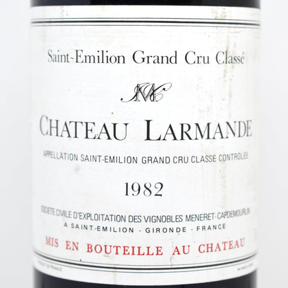 Chateau Larmande 1982 - Saint-Emilion