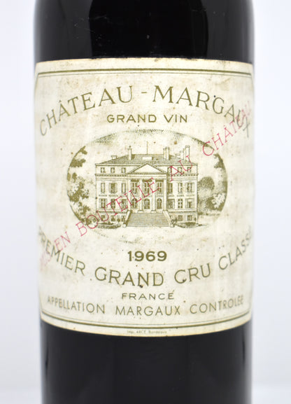 Acheter Château Margaux 1969 Margaux