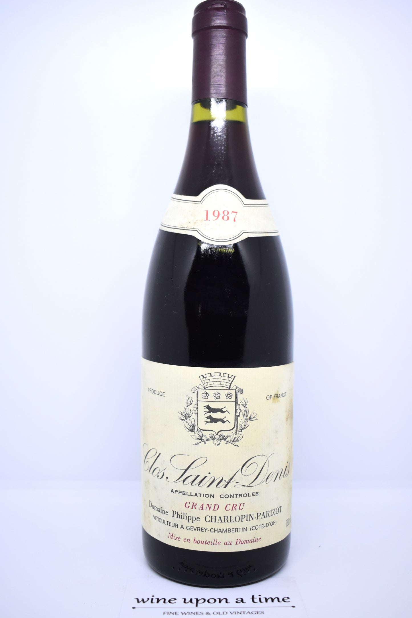 Clos-St-Denis 1987 - Philippe Charlopin-Parizot