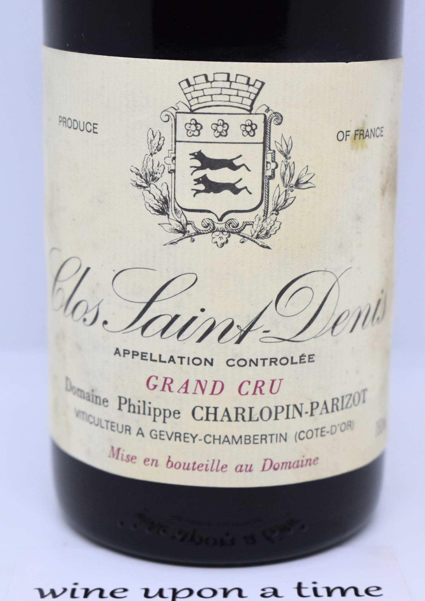 Clos-St-Denis 1987 - Philippe Charlopin-Parizot