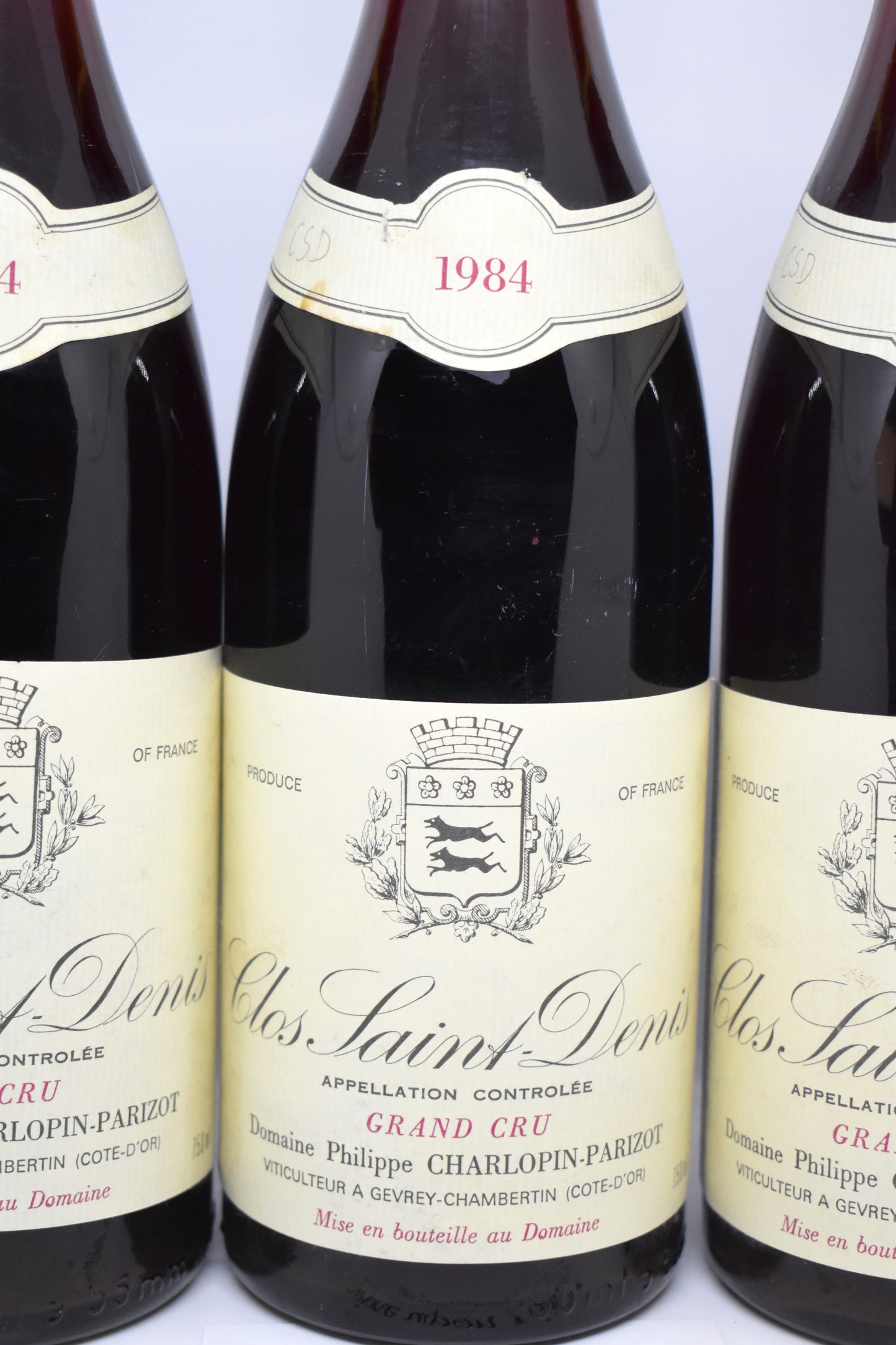 Clos-St-Denis 1984 - Philippe Charlopin-Parizot