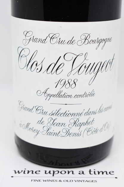 Clos de Vougeot 1988 - Jean Raphet