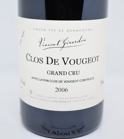 Clos De Vougeot 2006 - Vincent Girardin Grand Cru