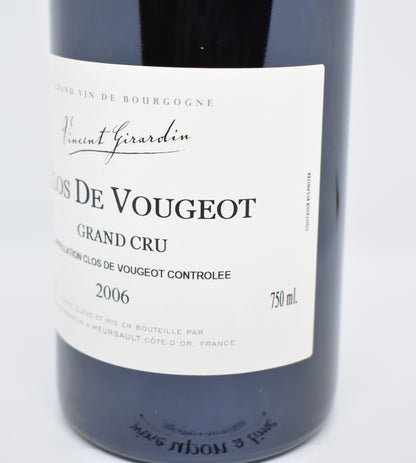 Clos De Vougeot 2006 - Vincent Girardin Grand Cru