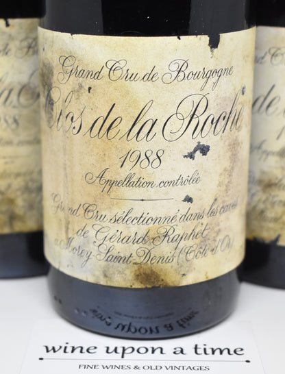 Clos de la Roche 1988 - Gérard Raphet