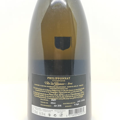 Clos des Goisses 2007 - Champagne Philipponnat