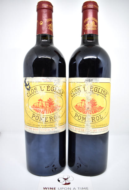 Clos L'Eglise 1999 - Pomerol