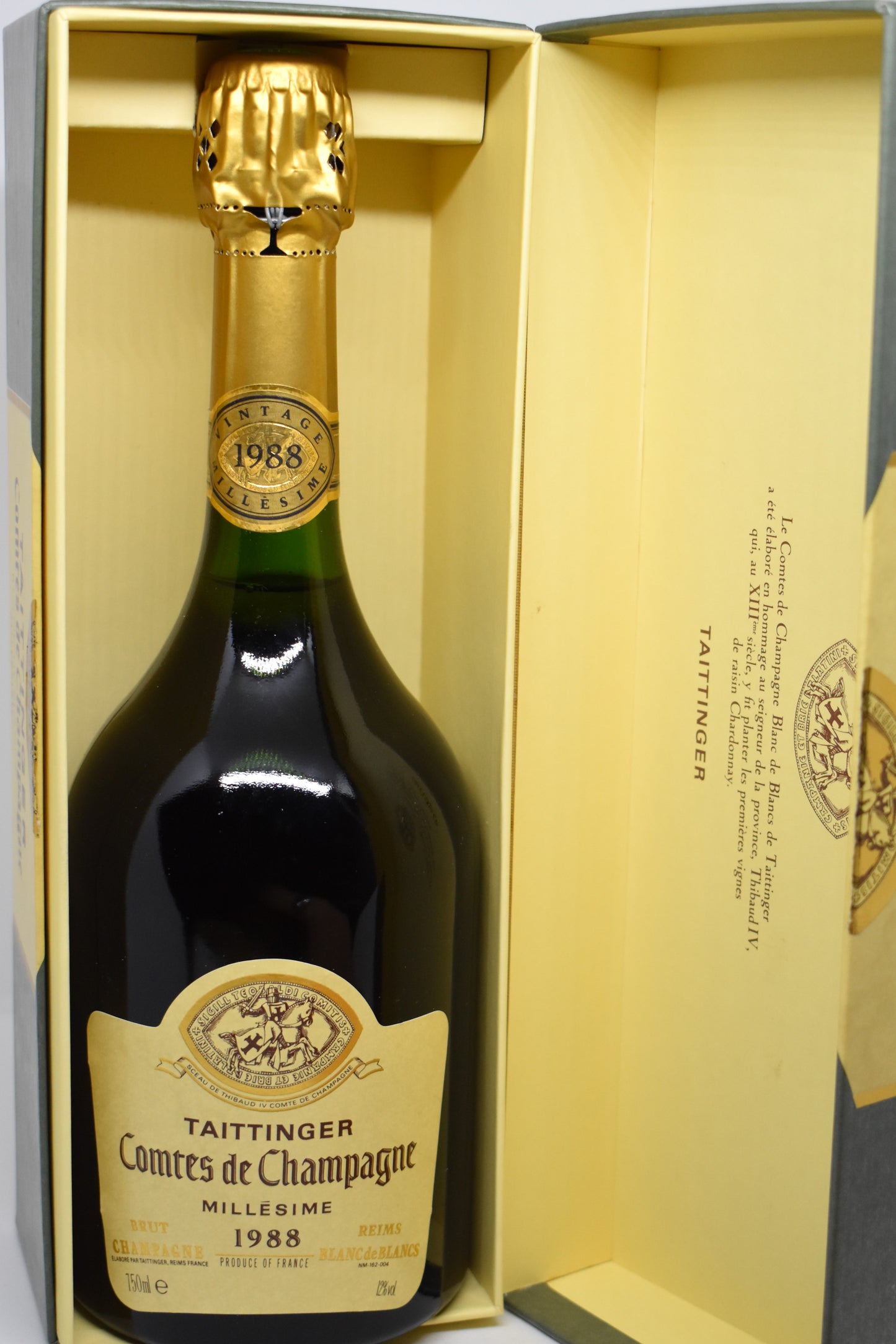 Comtes de Champagne 1988 - Taittinger - Original box