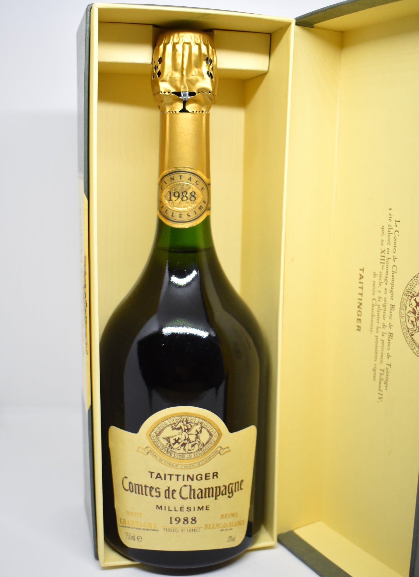 Comtes de Champagne 1988 - Taittinger - Original box