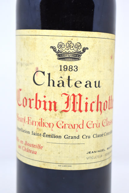 Château Corbin-Michotte 1983 - Saint-Emilion