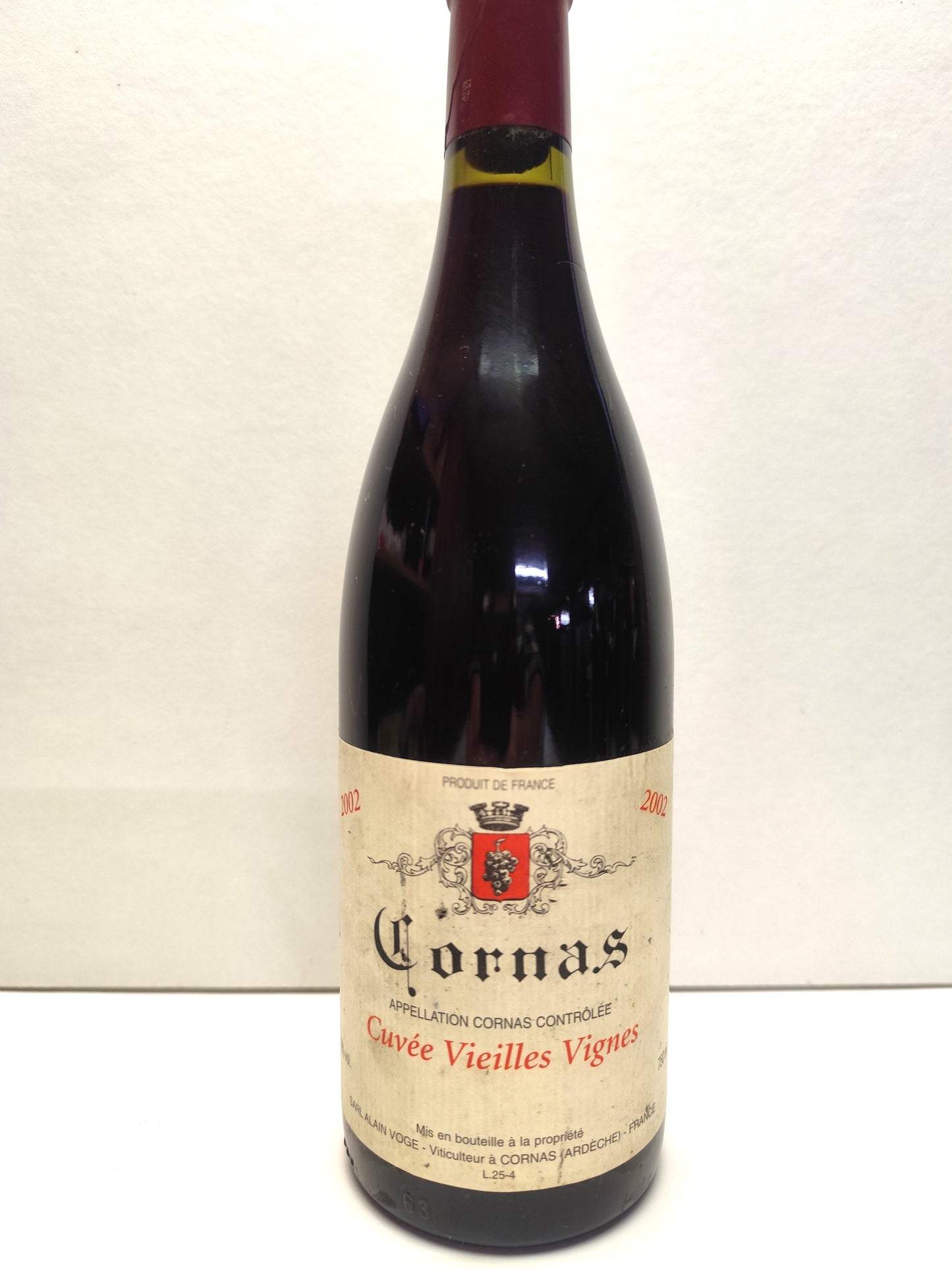 Cornas "Cuvée Vieilles Vignes" 2002 - Alain Voge