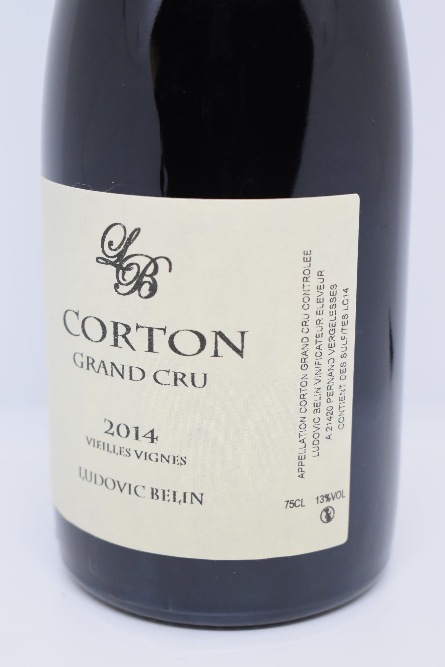 Corton GC Old Vines 2014 - Ludovic Belin