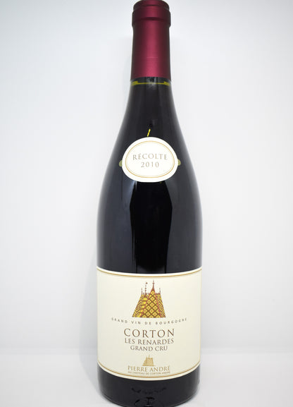 Corton "Les Renardes" 2010 Grand Cru - Pierre André at the Château de Corton