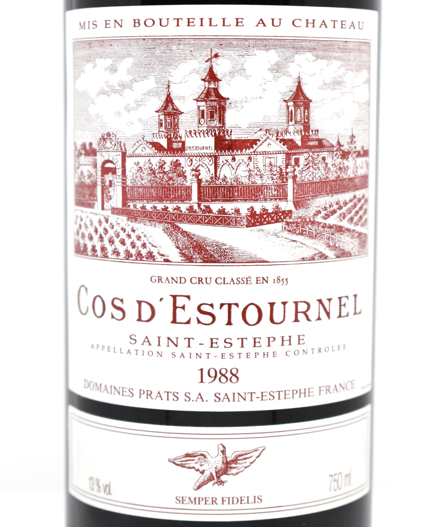 Cos d'Estournel 1988 - Saint-Estèphe