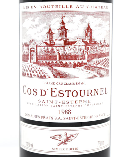 Cos d'Estournel 1988 - Saint-Estèphe