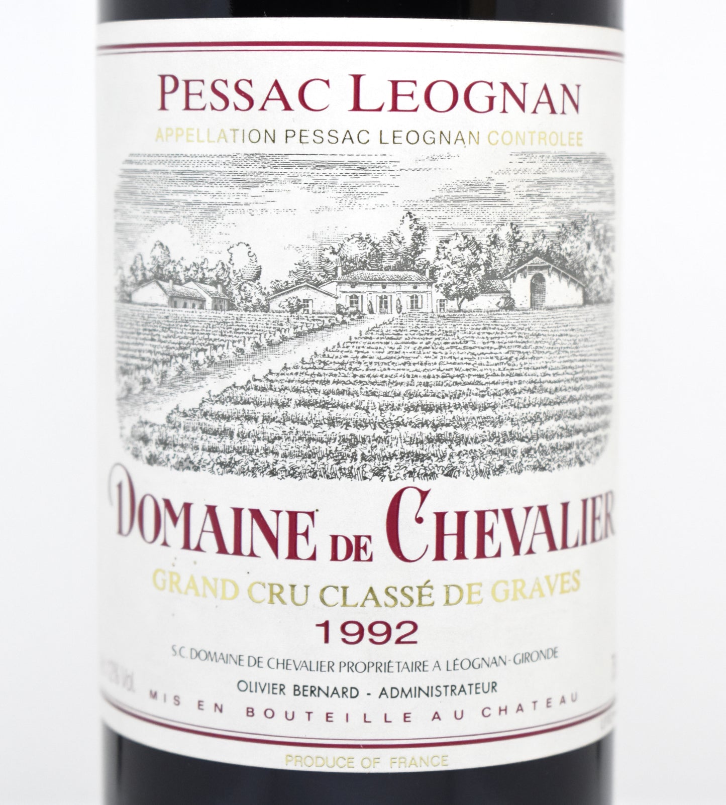 Domaine de Chevalier 1992 - Pessac-Léognan