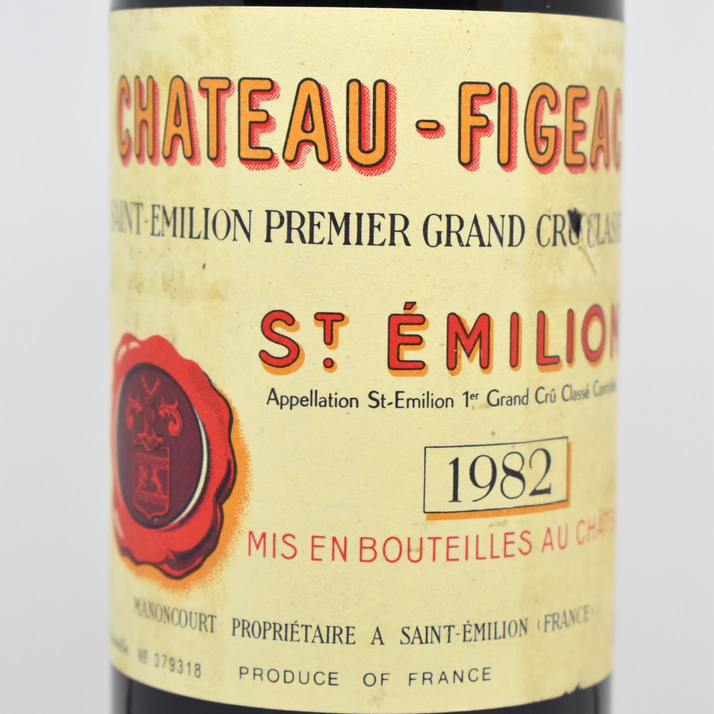 Château Figeac 1982 - Saint-Emilion