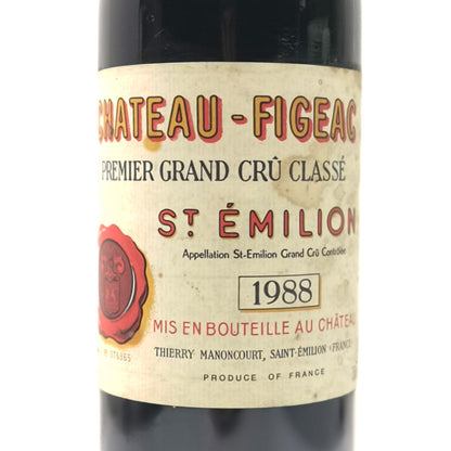 Château Figeac 1988 - Saint-Emilion