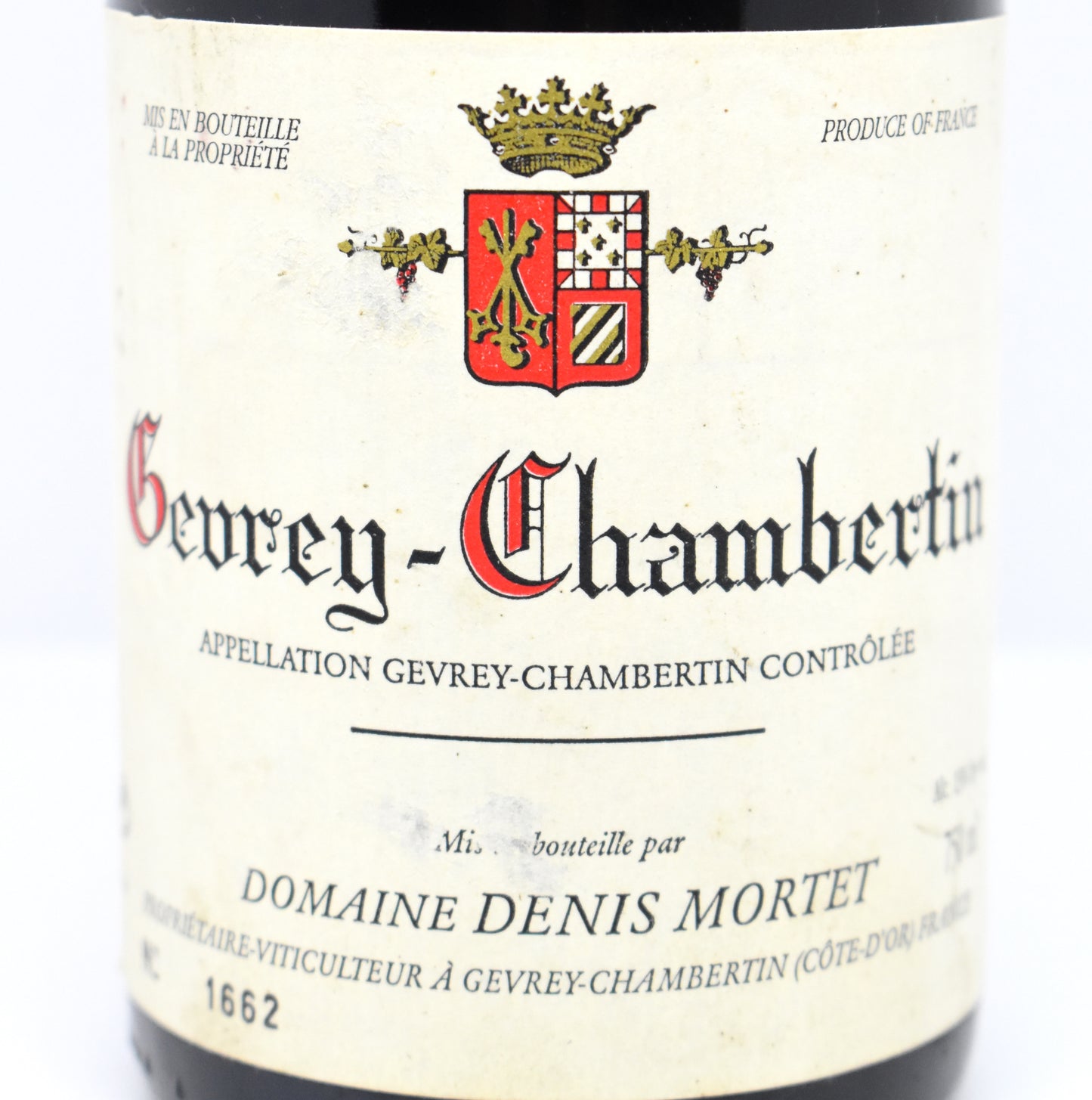 Gevrey-Chambertin 2000 - Denis Mortet