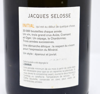 Offrir un bouteille de champagne à un amateur ? Selosse !