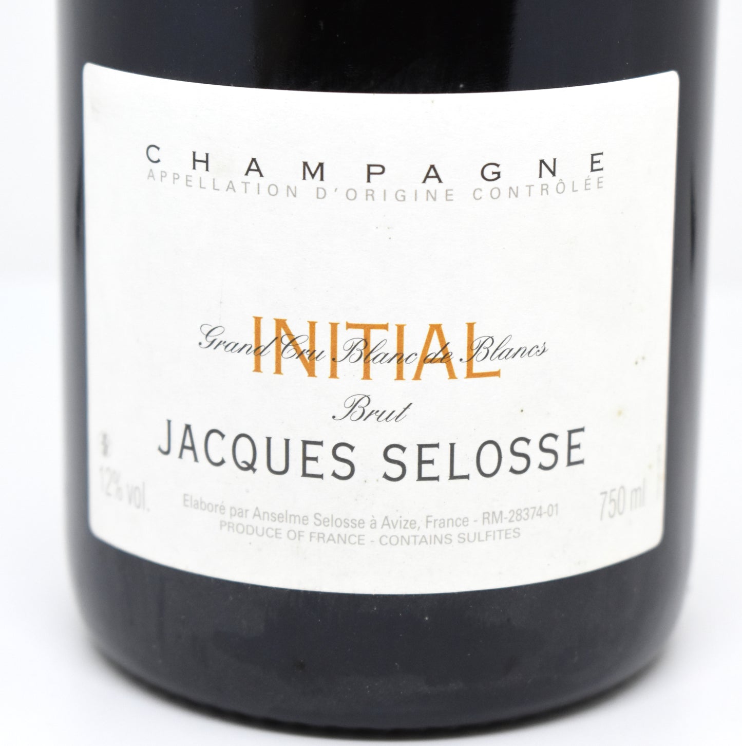 Jacques Selosse "Initial" - Champagne Blanc de Blancs (Deg Octobre 2016)