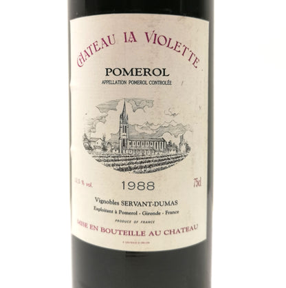 Chateau La Violette 1988 - Pomerol