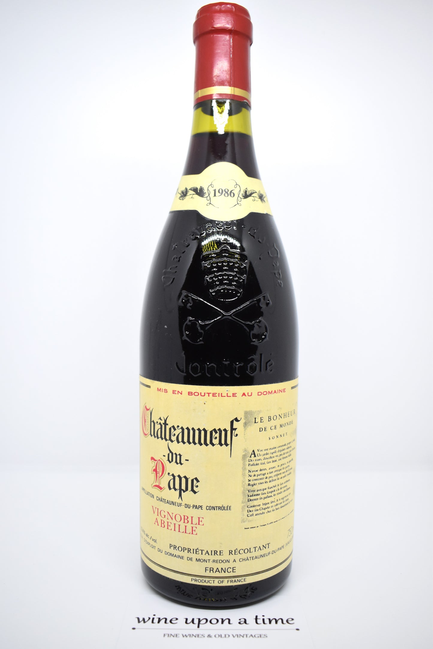 Château Mont-Redon 1986 - Châteauneuf-Du-Pape