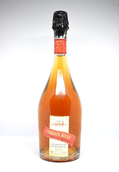 Champagne Mumm Cordon Rosé 1988