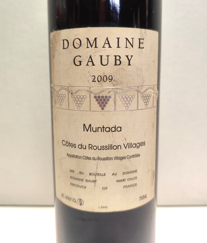 La Muntada 2009 - Domaine Gauby - Côtes du Roussillon Villages