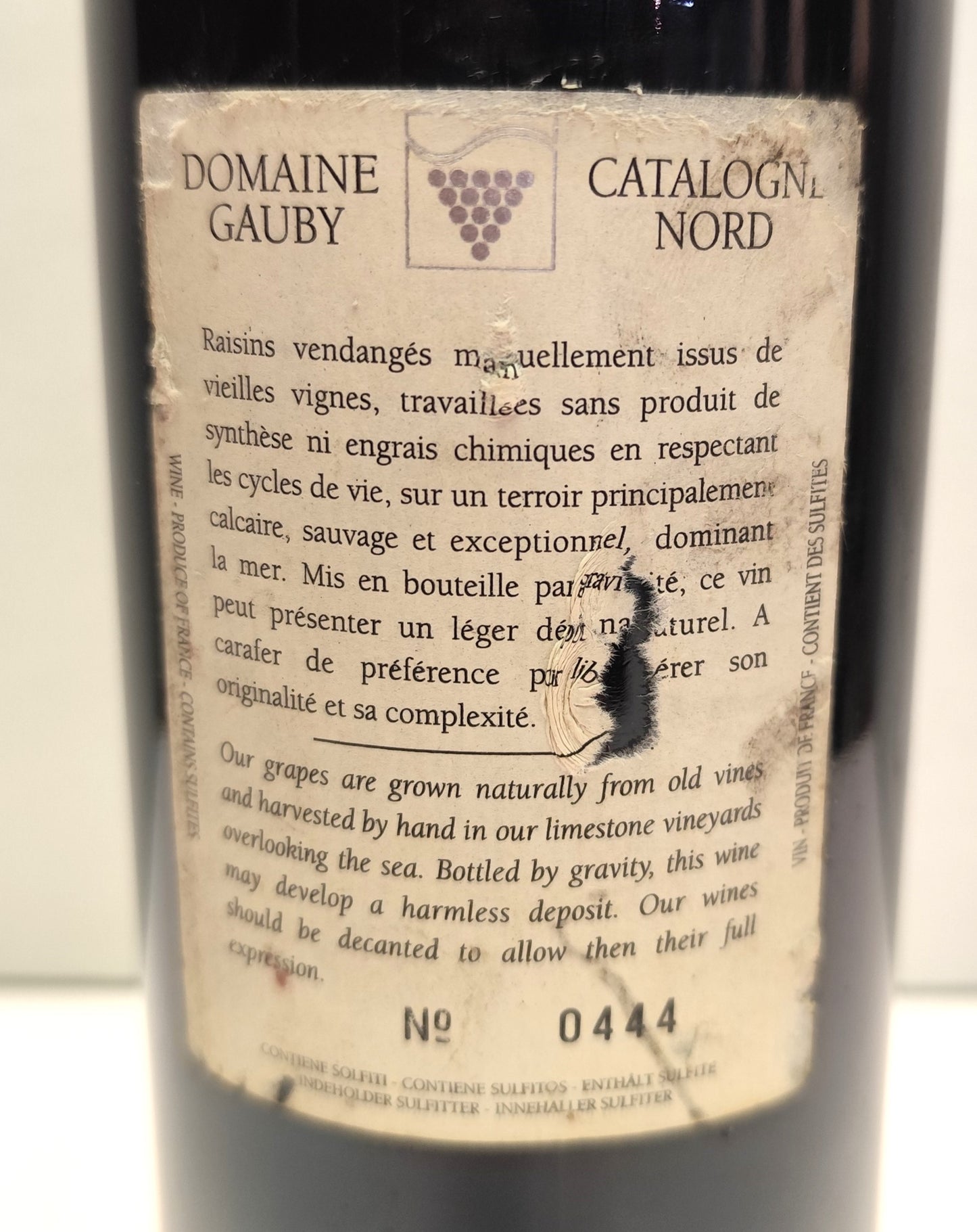 La Muntada 2009 - Domaine Gauby - Côtes du Roussillon Villages