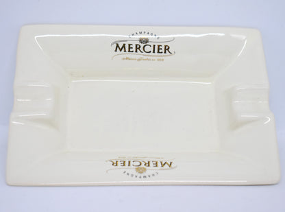 Mercier Champagne Ashtray - White - Perfect for cigars