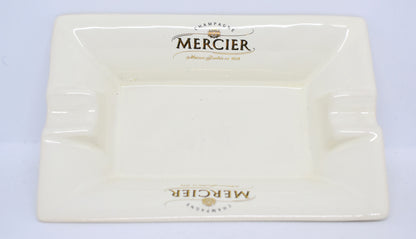 Mercier Champagne Ashtray - White - Perfect for cigars