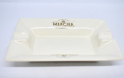 Mercier Champagne Ashtray - White - Perfect for cigars