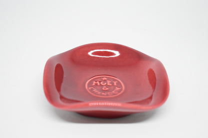 Moët &amp; Chandon red ashtray