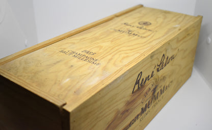 René Lalou 1985 Magnum - Champagne GH Mumm &amp; Cie - Wooden Box