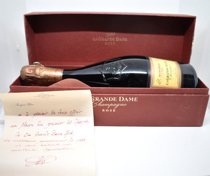 La Grande Dame Rosé 1988 - Champagne Veuve Clicquot - Coffret du Maître de Chais