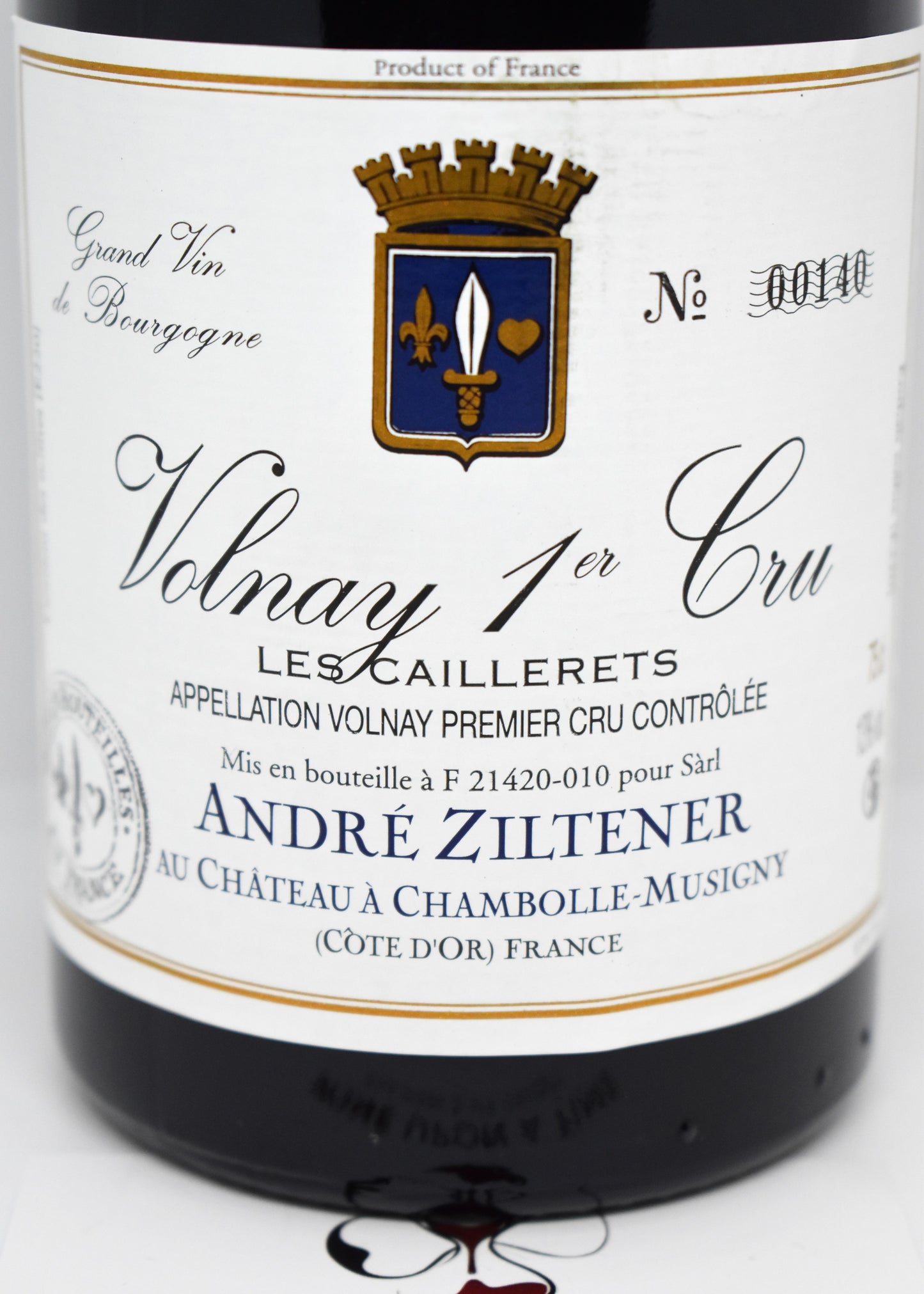 Volnay 1er Cru "Les Caillerets" 2010 - André Ziltener