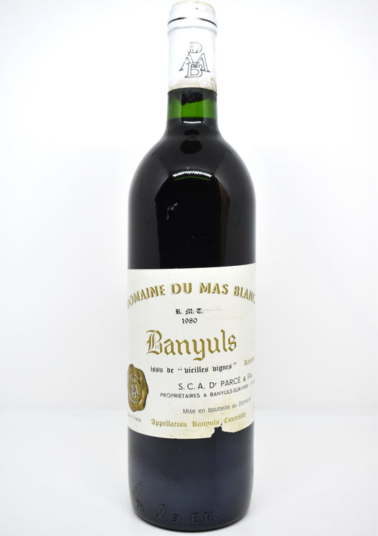 Banyuls 1980 "Old Vines" - Domaine du Mas Blanc