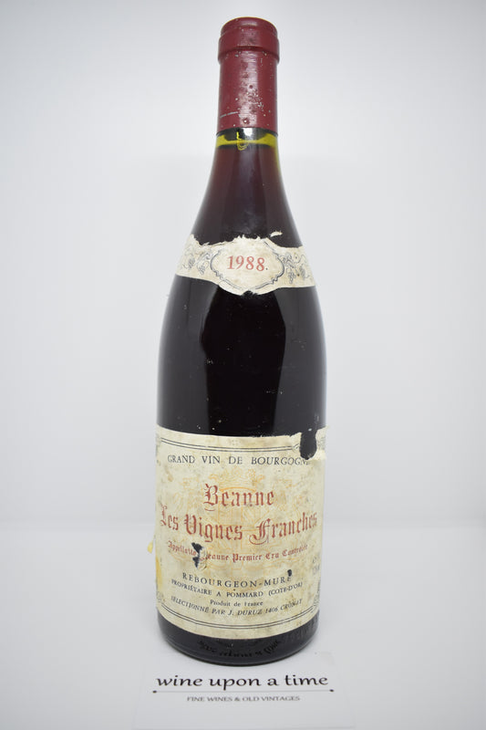 Beaune 1er cru "Les Vignes Franches" 1988 - Rebourgeon-Mure