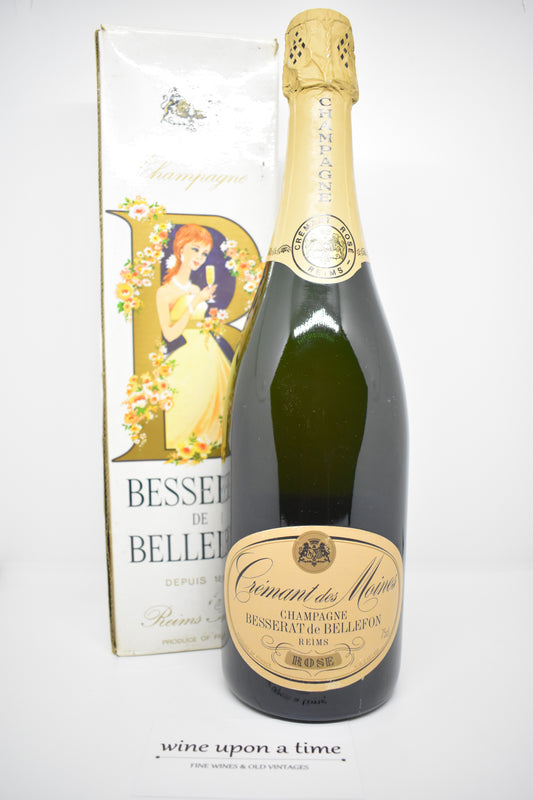 Besserat de Bellefon - Champagne Crémant des Moines Rosé - circa 1980