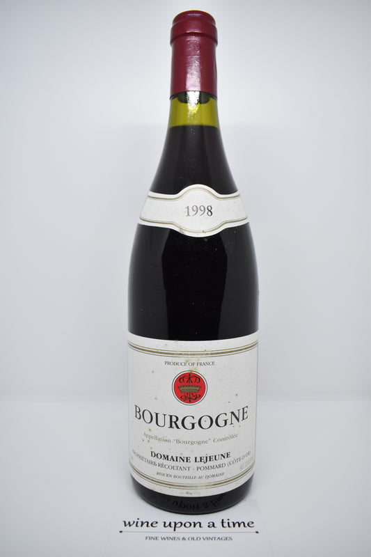 Burgundy 1998 - Domaine LeJeune