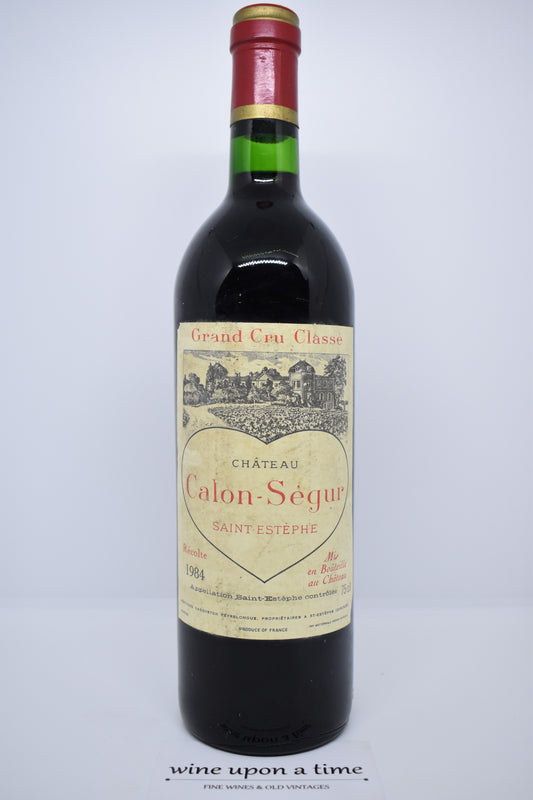 Calon-Ségur 1984 - Saint-Estephe