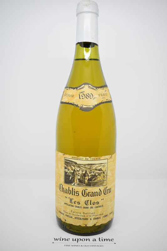 Chablis "Les Clos" 1989 Grand cru - Domaine Pinson