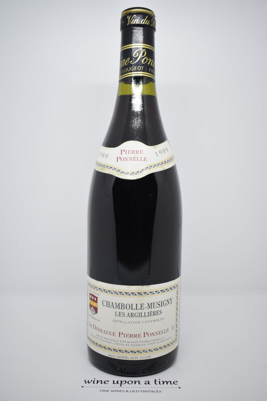 Chambolle-Musigny 1989 - Les Argilières - Pierre Ponnelle