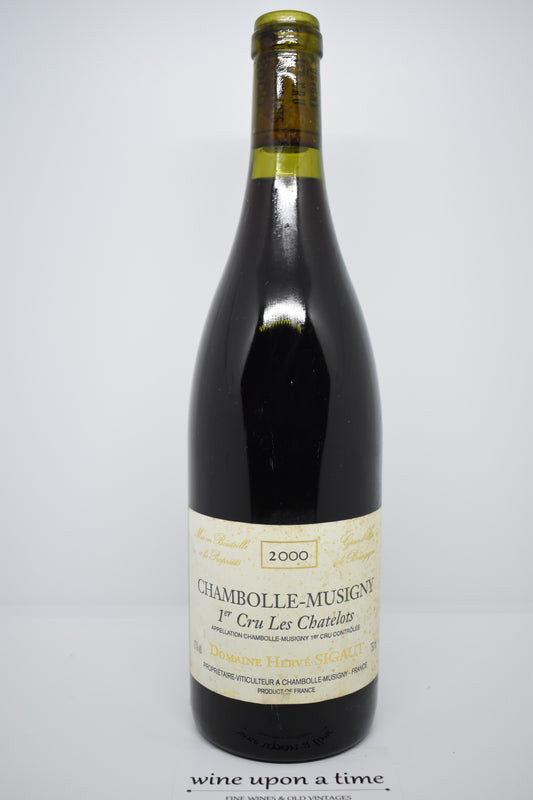 Chambolle-Musigny 1er cru "Les Chatelots" 2000 - Domaine Anne et Hervé Sigaut