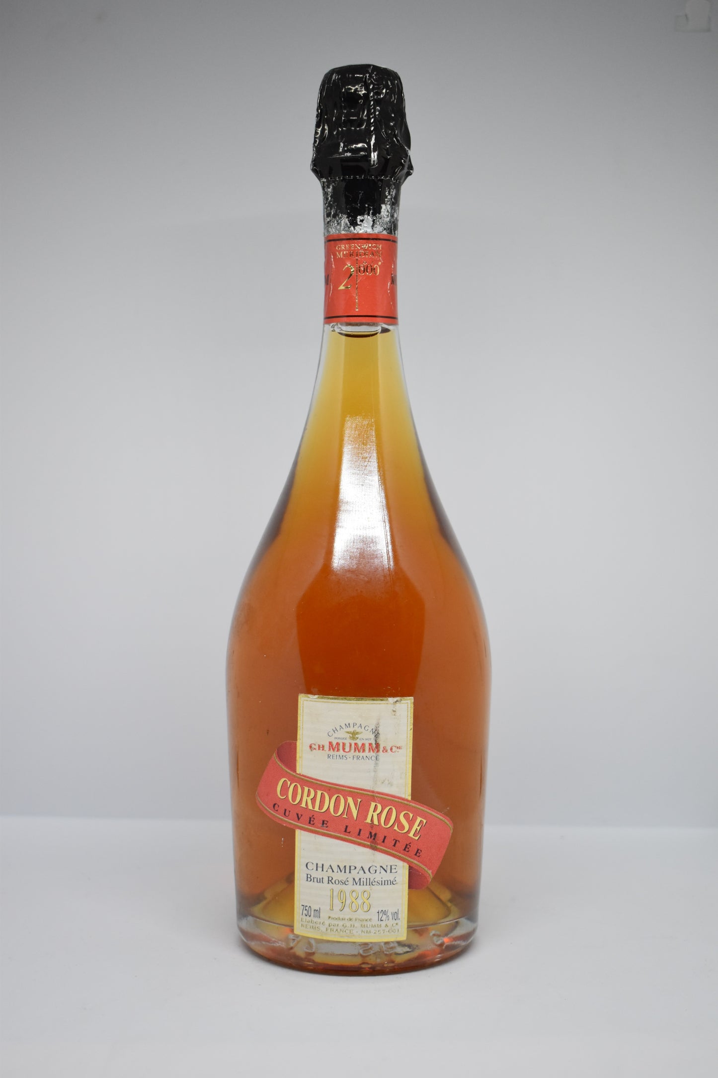 Mumm Cordon Rosé 1988 - Champagne