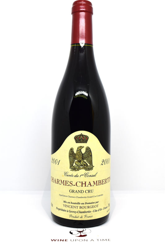 Charmes-Chambertin 2001 - Vincent Bourgeot