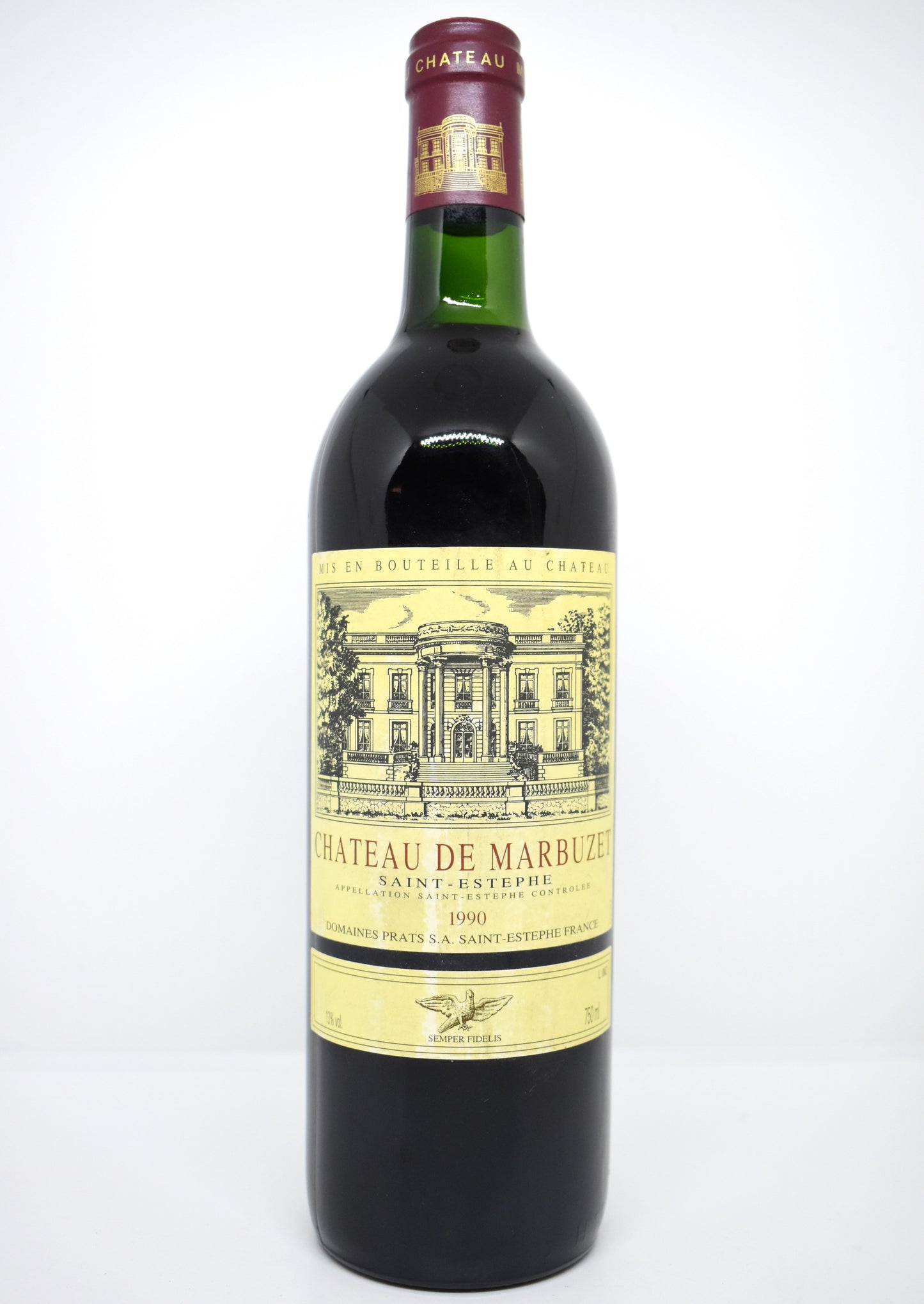 Château de Marbuzet 1990 prix