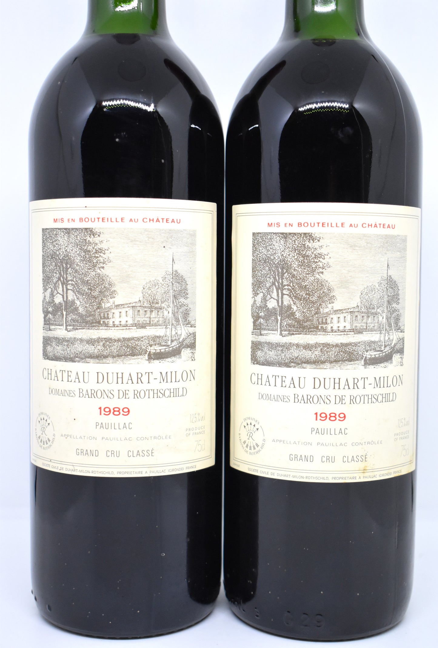 Livraison vin Château Duhart-Milon 1989